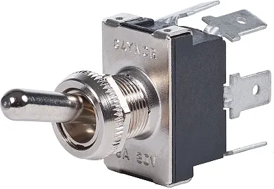 BLUE SEA 4155BSS Switch Wd Toggledpdt On-Off-On