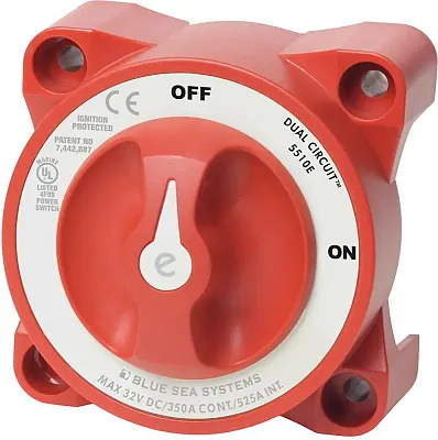 BLUE SEA 5510EBSS Switch Battery E Dualcirc