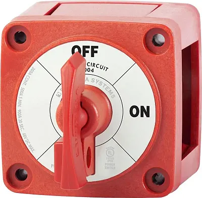 BLUE SEA 6004BSS Switch Battery M On/Off Locking