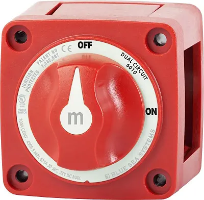 BLUE SEA 6010BSS Switch Battery M Dualcirc