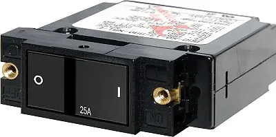 BLUE SEA 7405BSS Circuit Breaker Sc1 Flat Rocker 25A