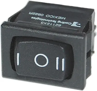 BLUE SEA 7484BSS Switch Rocker Spdt (On)-Off-(On)