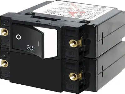 BLUE SEA 7574BSS Circuit Breaker A2Rsd Rocker30A