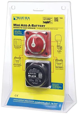 BLUE SEA 7649 Solenoid Add A Battery Mi