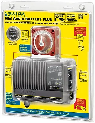 BLUE SEA 7655 Charger Add A Battery Min