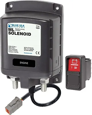 BLUE SEA 7718100BSS Solenoid Ml 12V Dtm