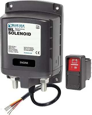 BLUE SEA 7718BSS Solenoid Ml 12V