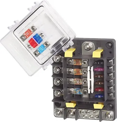 BLUE SEA 7748BSS Safety Hub 150 Fuse Block