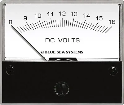 BLUE SEA 8003BSS Voltmeter Dc 8 16V
