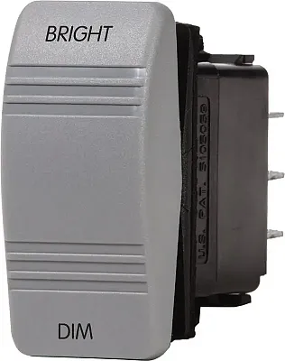 BLUE SEA 8216BSS Switch Contura Spdt(On)-Off-(On)Dim