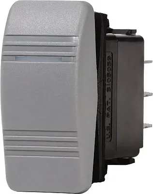 BLUE SEA 8221BSS Switch Contura Dpdt (On)-Off-On