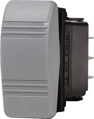 BLUE SEA 8222BSS Switch Contura Dpdt (On)-Off-(On)