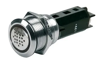 BEP 0511000901 Buzzer & Warn Lgt Red S/S Dc12V
