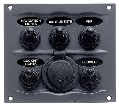 BEP 9005WPS Waterproof Switch Panel