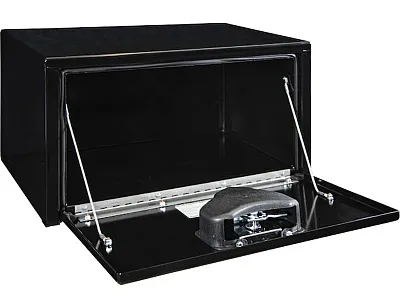 BUYERS PROD 1703300 Toolbox 14Hx16Dx24L Sst T-Hdl Black