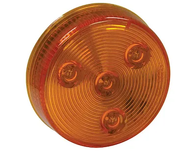 BUYERS PROD 5622525 Light 2.5Rd Marker 4Led Amber 10 Pc