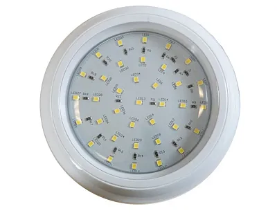 BUYERS PROD 5625336 Light Interior 5.1In Rd Clear 3