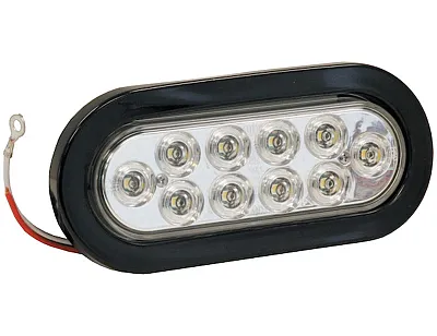 BUYERS PROD 5626310 Light 6.5In Oval Back-Up 10 Led Cle