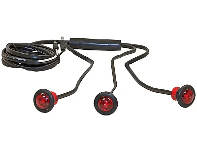 BUYERS PROD 5627533 Light Id Marker (9) Led Red 3/4In