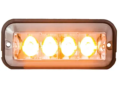 BUYERS PROD 8891004 Light Strobe 4-7/8In Rect 4Led Ambe