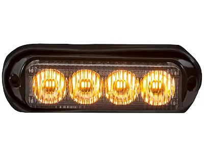 BUYERS PROD 8891130 Light Strobe 4-3/4In 4 Led Amber
