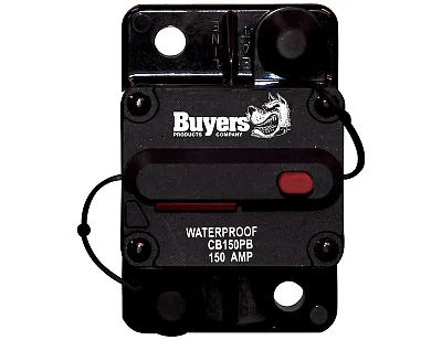 BUYERS PROD CB150PB Circuit Breaker 150Amp Push-To-Trip