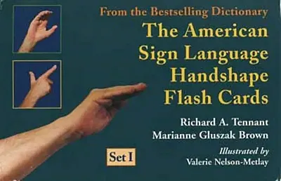 The American Sign Language Handshape Flashcards Set I