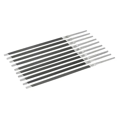 Bahco 6&quot; Double Extra Slim Taper Saw Files Second Cut Unhandled