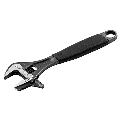 Bahco 12&quot; Ergo??? Rubber Handle Central Nut Adjustable Wrench With Reversible Ja