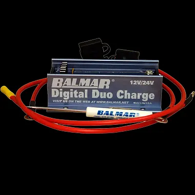 BALMAR DDC1224 Digital Duo Charge 12/24V W/Wires