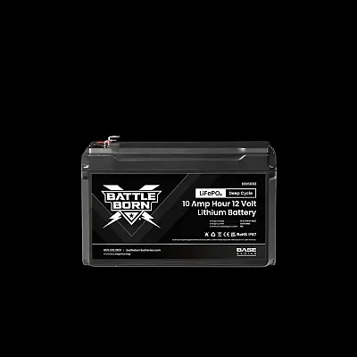BATTLE BORN BBBS1012 10Ah 12V Lifepo4 Battery