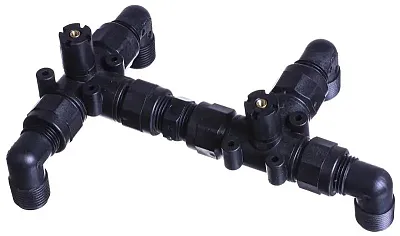 B&B MOLDERS 94137 Diverter 3-Way 1/2 Thread For Pane