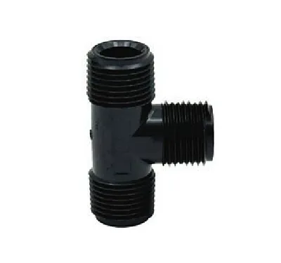 B&B MOLDERS 94390 T-Fitting 1/2' Mpt X 1/2' Mpt