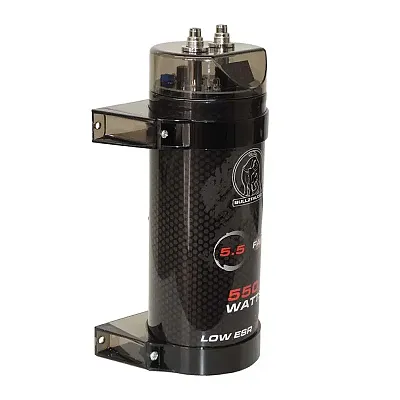 Bullz Audio 5.5 Farad Capacitor With Digital Voltage Display