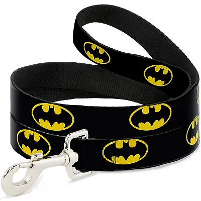 Buckle-Down Buckle-Down Batman Shield Yellow Pet Leash
