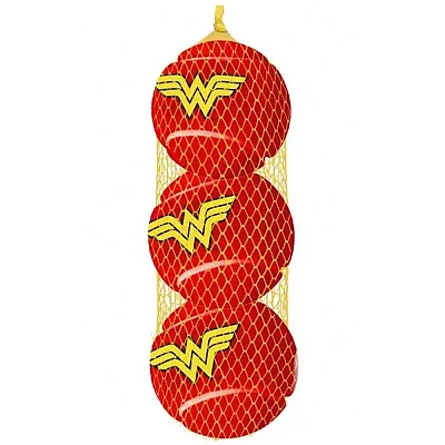 Buckle-Down Buckle-Down Wonder Woman Pet Squeaky Tennis Ball 3-Pack