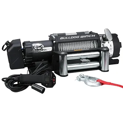 BULLDOG WINC 10039 12000Lb Trailer Winch Wire Rope