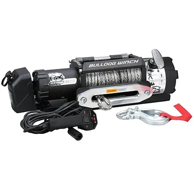 BULLDOG WINC 10040 12000Lb Trailer Winch Synthetic Ro