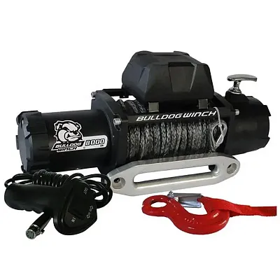BULLDOG WINC 10044 8000Lb Winch W/5.2Hp Series Wound M