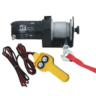 BULLDOG WINC 15008 2000Lb Utility Winch 50Ft Wire Rop