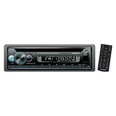 Blaupunkt Detachable Face Mechless Dvd/Cd Receiver With Bluetooth Usb/Sd Inputs 