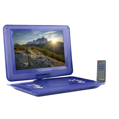 beFree Sound 14.1 Inch Portable DVD Player with Swivel TFT-LCD Screed USB,Sn anD