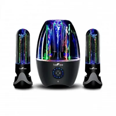 BeFree Sound 2.1 Channel Wireless Multimedia LED Dancing Water Bluetooth Sound S