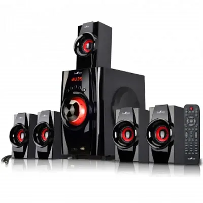 beFree Sound 5.1 Channel Surround Sound Bluetooth Speaker System