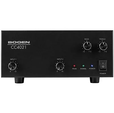 Bogen CC4021 Amplifer,40W,2 Inpts 1 P/Level