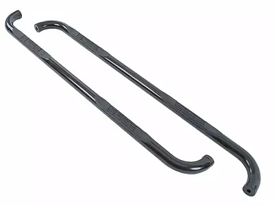 BIG COUNTRY 370301 3&#039; Round Side Bars Mild Steel Black