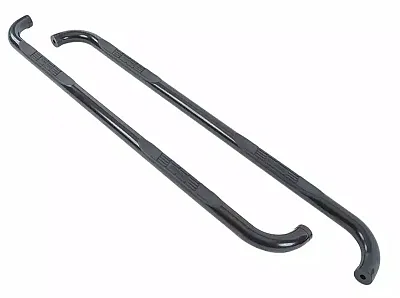 BIG COUNTRY 370321 3' Round Side Bars Mild Steel Black