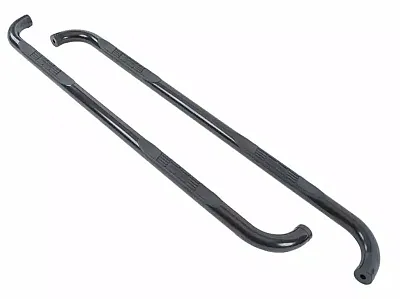 BIG COUNTRY 370391 3&#039; Round Side Bars Mild Steel Black