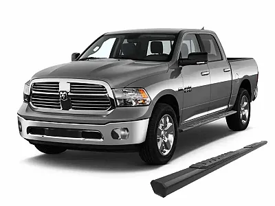 BLACK HORSE E0676 Epic Running Boards Black