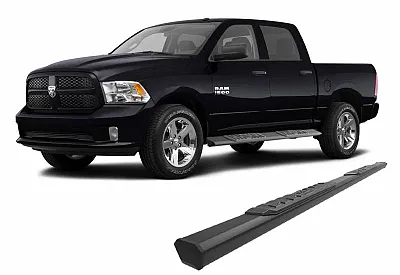 BLACK HORSE E0685 Epic Running Boards Black